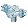 Abraçadeira metálica com rosca M6 10-12mm Aço eletrogalvanizado