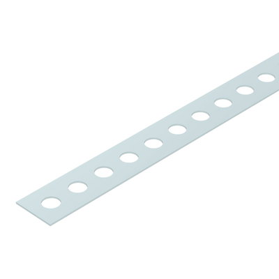 Installation strip perforated 17x0,7mm Aço galvanizado pelo método Sendzimir