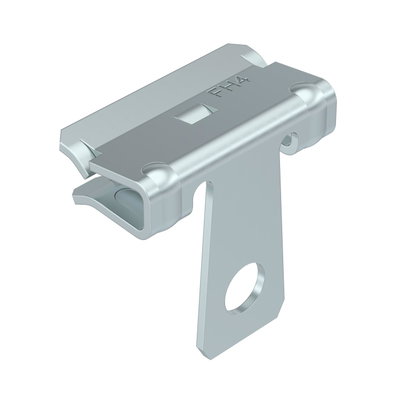 Beam clamp with fastening hole 1,5-4mm Aço Lamela de zinco zinco