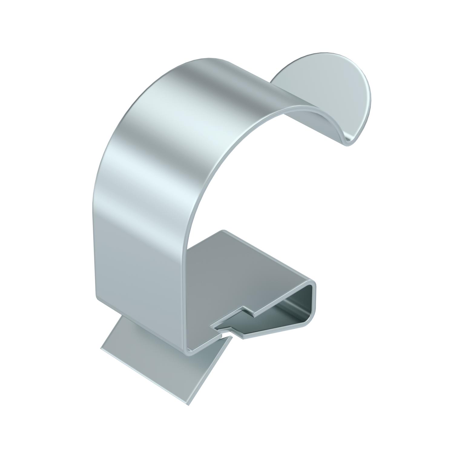 Beam clamp for cable, 25-30mm 1-4mm Aço Lamela de zinco zinco