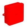 Caixa de derivação 100x100x38 Polietileno vermelho