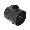 Caixa de aparelhagem UP Ø60mm, H66mm Polipropileno preto negro