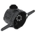 Caixa de aparelhagem UP com patilhas Ø60mm, H46mm Polipropileno preto negro