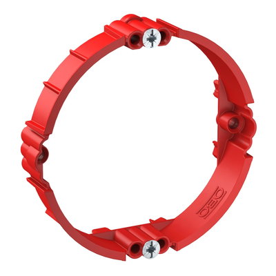 Anel de nivelamento UP para caixa de encastrar Ø60mm, H12mm Poliestireno vermelho