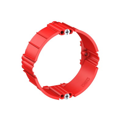 Anel de nivelamento UP para caixa de encastrar Ø60mm, H24mm Poliestireno vermelho