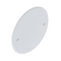 Tampa universal Ø84mm Policarbonato/acrilonitrila-butadieno-estireno branco