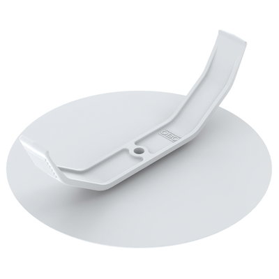 Tampa de mola Ø72 Poliestireno branco