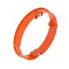 Anel de nivelamento HW para caixa de paredes ocas Ø68mm, H10mm Polipropileno cor-de-laranja