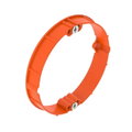 Anel de nivelamento HW para caixa de paredes ocas Ø68mm, H10mm Polipropileno cor-de-laranja