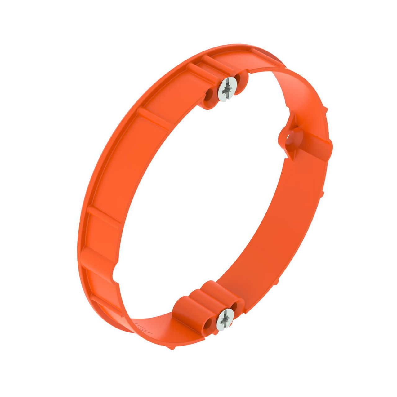 Anel de nivelamento HW para caixa de paredes ocas Ø68mm, H10mm Polipropileno cor-de-laranja