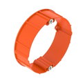 Anel de nivelamento HW para caixa de paredes ocas Ø68mm, H20mm Polipropileno cor-de-laranja