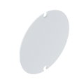 Tampa interior para caixa de paredes ocas Ø65mm Policarbonato/acrilonitrila-butadieno-estireno branco