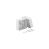 Caixa vazia 95x95x72 Policarbonato cinzento claro RAL 7035