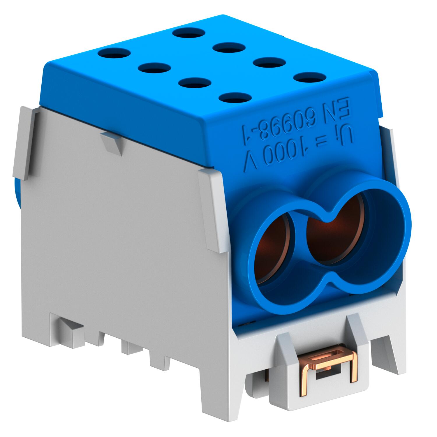 Main line branch terminal 70/70mm² cinzento / azul