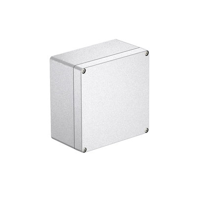 Caixa de alumínio com superfície revestível 160x160x90 Molde de pressão em alumínio Revestimento cromado III