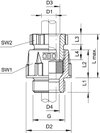Bucim PG42 Poliestireno cinzento claro RAL 7035
