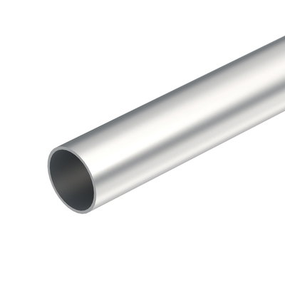 Tubo de alumínio sem rosca Ø50, 3000mm Alumínio