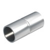União de alumínio sem rosca Ø32mm Alumínio