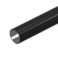 Tubo metálico sem rosca Ø32, 3000mm Aço PES50 - Poliéster/Epóxido preto RAL 9005