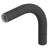 Ângulo metálico 90º sem rosca Ø16mm Aço PES50 - Poliéster/Epóxido preto RAL 9005