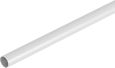 Tubo plástico livre de halogéneo Ø32, 3000mm Policarbonato/acrilonitrila-butadieno-estireno cinzento claro RAL 7035