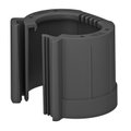 Ponteira para tubo, divisível métrica M50 Polietileno preto