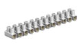 Régua de junção 6,0mm² Polipropileno branco