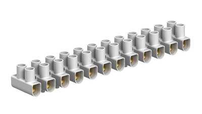Régua de junção 6,0mm² Polipropileno branco