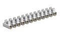 Régua de junção 10,0mm² Polipropileno branco