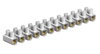 Régua de junção 16,0mm² Polipropileno branco
