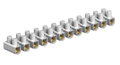 Régua de junção 16,0mm² Polipropileno branco
