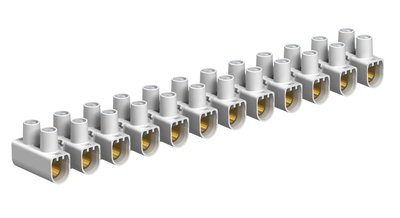 Régua de junção 16,0mm² Polipropileno branco
