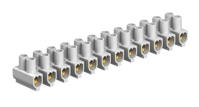 Régua de junção 25,0mm² Polipropileno branco