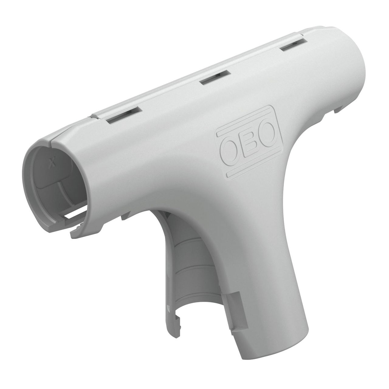 Derivação em T Quick-Pipe M16 Polipropileno cinzento claro RAL 7035