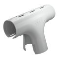 Derivação em T Quick-Pipe M32 Polipropileno cinzento claro RAL 7035