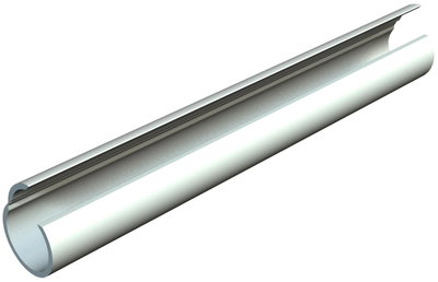 Quick-Pipe M32 Policloreto de vinilo cinzento claro RAL 7035