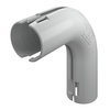Ângulo de 90° Quick-Pipe M25 Polipropileno cinzento claro RAL 7035