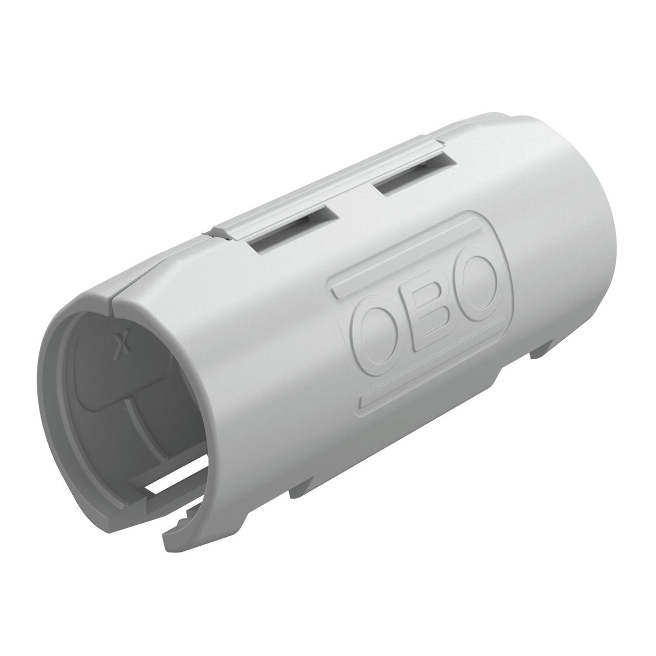União Quick-Pipe M16 Polipropileno cinzento claro RAL 7035