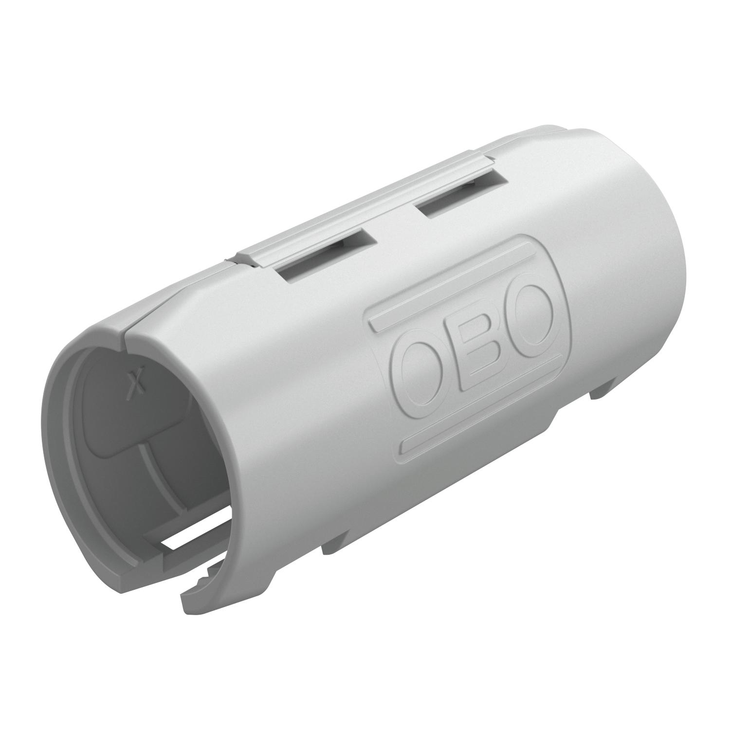 União Quick-Pipe M16 Polipropileno cinzento claro RAL 7035