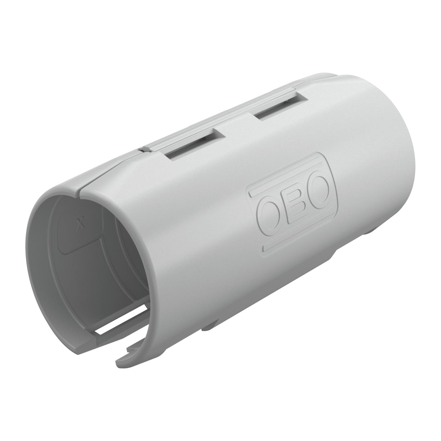 União Quick-Pipe M25 Polipropileno cinzento claro RAL 7035