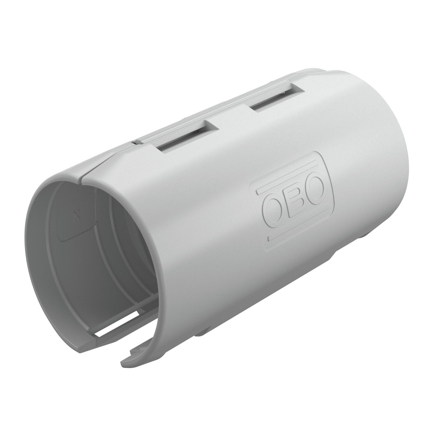 União Quick-Pipe M32 Polipropileno cinzento claro RAL 7035