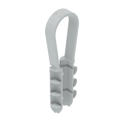 Push-fit plug with loop fastening 41,0x14,0x7,5 Poliamida