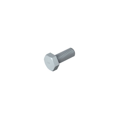Parafuso sextavado M8x20 Aço Lamela de zinco