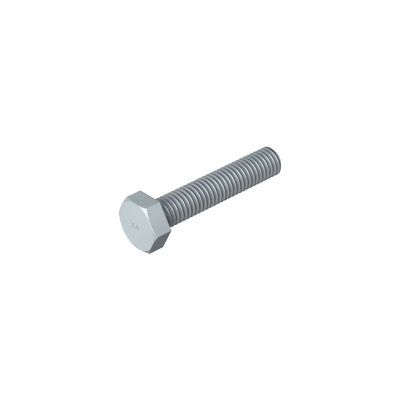 Parafuso sextavado M8x40 Aço Lamela de zinco