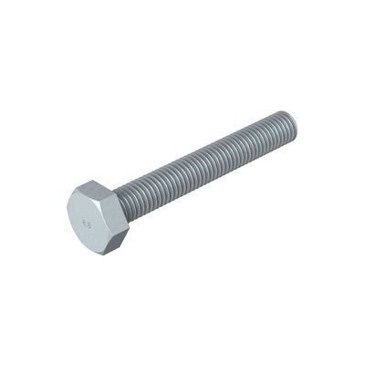 Parafuso sextavado M10x70 Aço Lamela de zinco