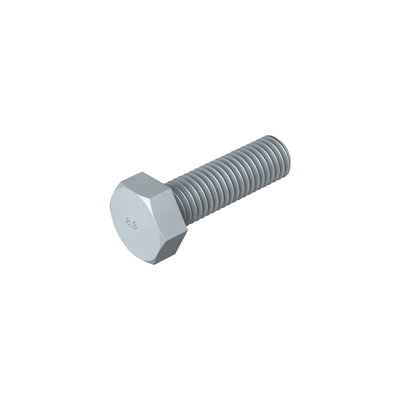 Parafuso sextavado M12x40 Aço Lamela de zinco