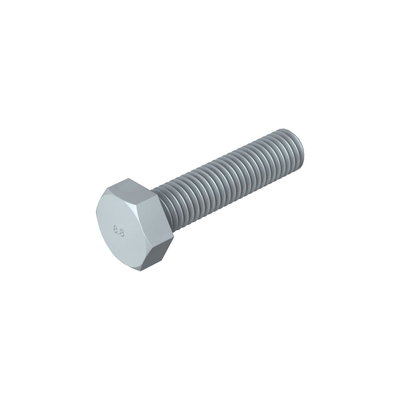 Parafuso sextavado M12x50 Aço Lamela de zinco