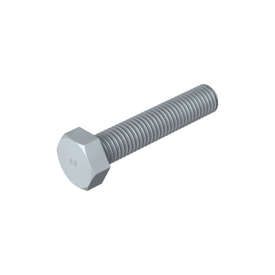 Parafuso sextavado M12x60 Aço Lamela de zinco