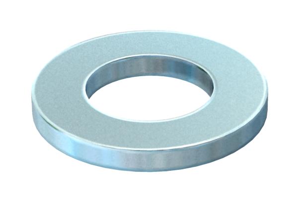 Anilha de acordo com DIN 125/A M12 Aço galvanizado a quente por centrifugação zinco
