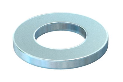 Anilha de acordo com DIN 125/A M12 Aço galvanizado a quente por centrifugação zinco